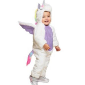 HYDE & EEK infant unicorn jumpsuit costume 0-6M